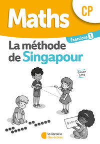 Maths - Méthode de Singapour CP, Pack de 10 cahiers d'exercices 1
