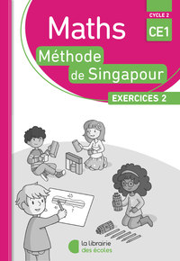 Méthode de Singapour CE1, Pack de 10 cahiers d'exercices 2