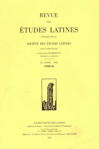 Revue des études latines