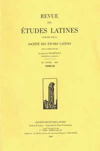 Revue des études latines
