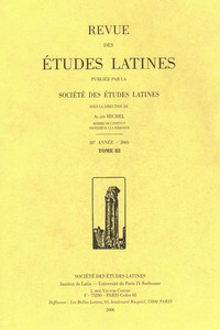 Revue des études latines