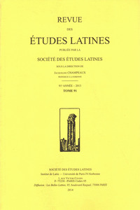 Revue des études latines