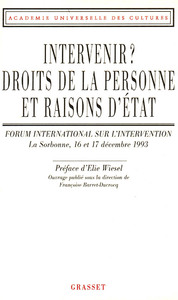INTERVENIR DROITS DE LA PERSONNE ET RAISON D'ETAT