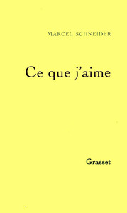 CE QUE J'AIME