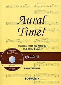 DAVID TURNBULL: AURAL TIME! PRACTICE TESTS - GRADE 8 (BOOK/CD) +CD