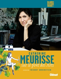 Catherine Meurisse, sur le pont des Arts