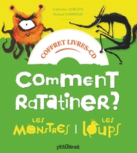 Coffret Comment ratatiner les monstres et les loups - Livre CD