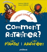 Coffret Comment ratatiner les pirates et les araignées - Livre CD