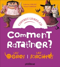 Coffret Comment ratatiner les sorcières et les ogres - Livre CD