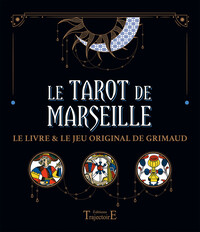 LE TAROT DE MARSEILLE - LE LIVRE & LE JEU ORIGINAL DE GRIMAUD - COFFRET