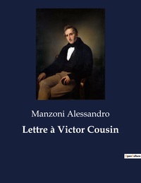 Lettre à Victor Cousin