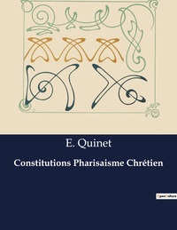 Constitutions Pharisaisme Chrétien