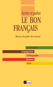 Le bon français