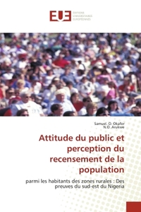 Attitude du public et perception du recensement de la population