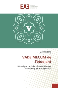 VADE MECUM de l'étudiant