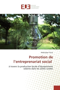 Promotion de l'entreprenariat social