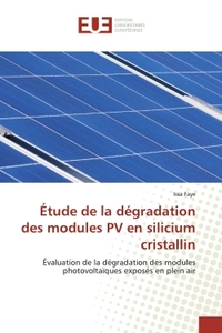 Étude de la dégradation des modules PV en silicium cristallin