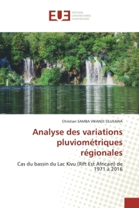 Analyse des variations pluviométriques régionales