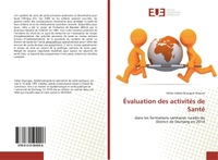 Évaluation des activités de Santé