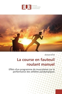 La course en fauteuil roulant manuel
