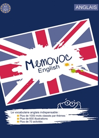 UN CAHIER DE VOCABULAIRE ANGLAIS ILLUSTRE. TOUT LE LEXIQUE DE BASE INDISPENSABLE !