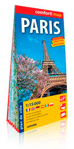 PARIS 1/15.000 (CARTE GRAND FORMAT LAMINEE)