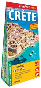 CRETE 1/150.000 (CARTE GRAND FORMAT LAMINEE)