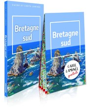 BRETAGNE SUD (GUIDE ET CARTE LAMINEE)