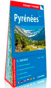 PYRENEES 1/300.000 (CARTE EN PAPIER)
