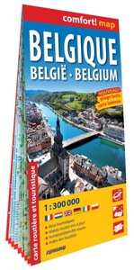 BELGIQUE 1/300.000 (CARTE GRAND FORMAT LAMINEE)