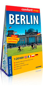 BERLIN (ANG) 1/20.000 (CARTE FORMAT DE POCHE LAMIN
