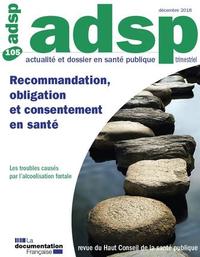 Recommandation, obligation et consentement en santé - n°105