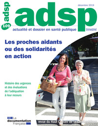 Les proches aidants ADSP N.109