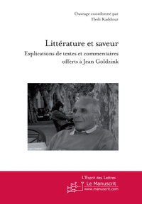 LITTERATURE ET SAVEUR