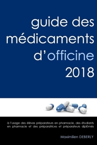 GUIDE DES MEDICAMENTS D'OFFICINE 2018