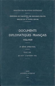Documents diplomatiques français