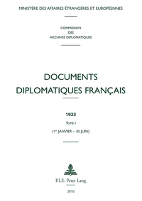 Documents diplomatiques français