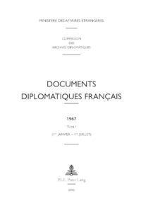 Documents diplomatiques français