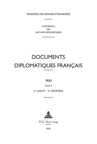 Documents diplomatiques français