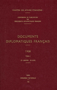 Documents diplomatiques français