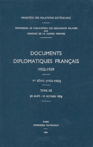 Documents diplomatiques français