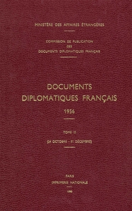 Documents diplomatiques français