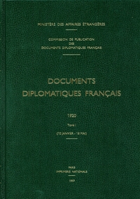 Documents diplomatiques français