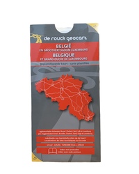 45 Belg - Lux - 1/250.000 ( laminated / plastifié / geplastificeerd ).