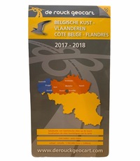 Kaart Belgische kust  - Vlaanderen /  Carte Côte belge - Flandres (RRM 145)