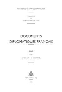 Documents diplomatiques français