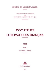 Documents diplomatiques français