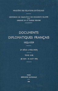 Documents diplomatiques français