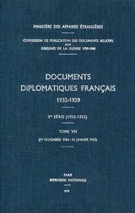 Documents diplomatiques français