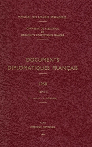 Documents diplomatiques français